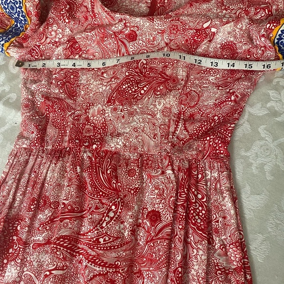 VINTAGE 70’s YOUNG INNOCENT By Arpeja maxi dress size 7 - Picture 8 of 11